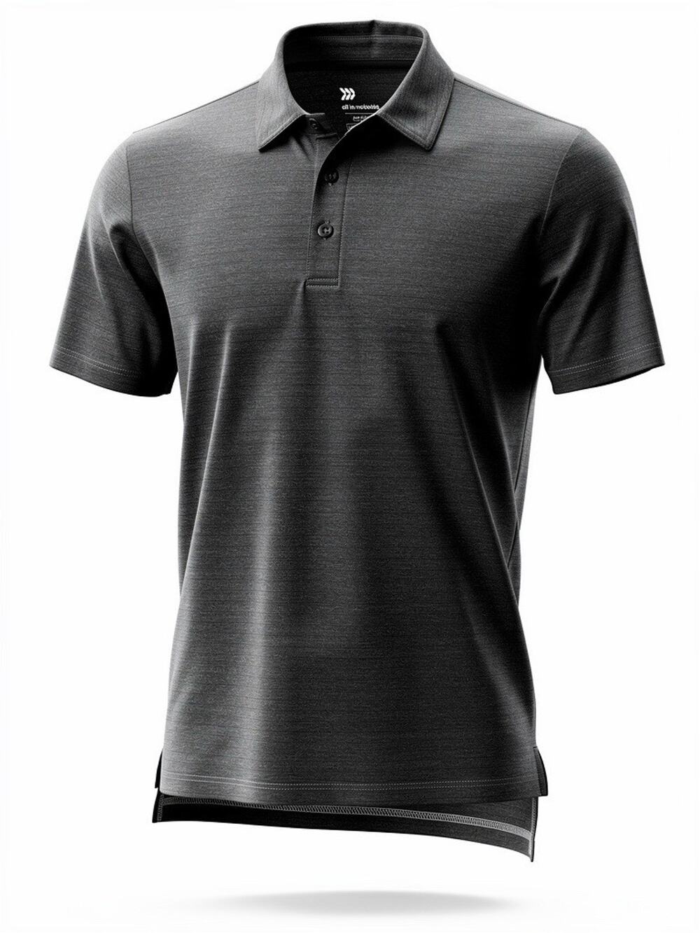 All in Motion Men’s Polo Shirt Small Gray Short Sleeve Performance Golf